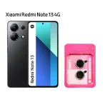 محافظ لنز رینگی نگین دار BLACK کیزاشی مناسب برای Xiaomi Redmi Note 13 4G