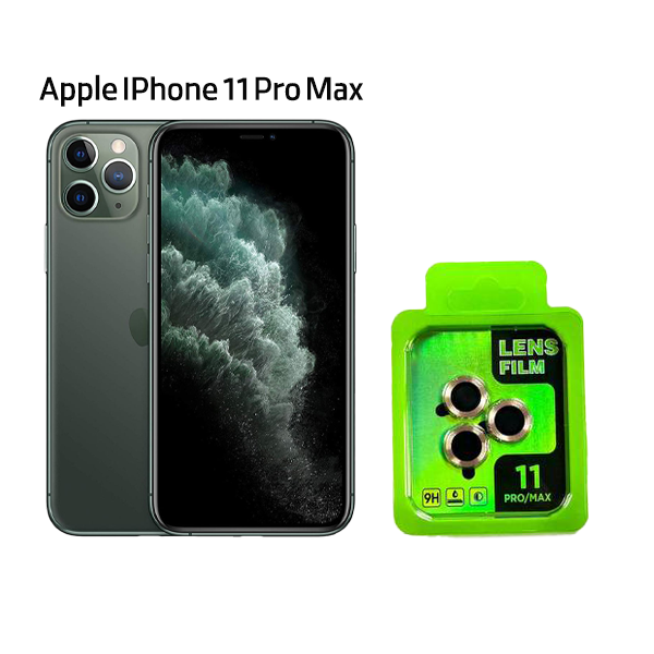 محافظ لنز رینگی GOLD کیزاشی مناسب برای Apple IPhone 11 Pro Max
