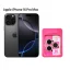 محافظ لنز رینگی نگین دار GRAY کیزاشی مناسب برای Apple IPhone 16 Pro Max