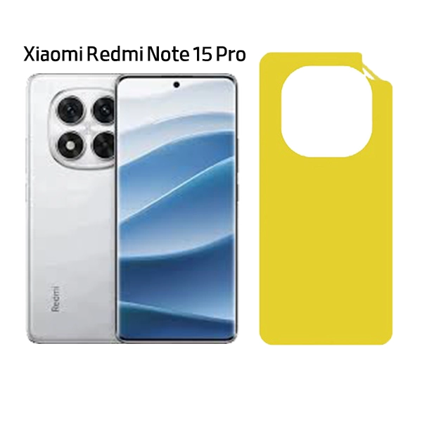 برچسب پشت موبایل TPU مدل Redmi Note 15 Pro شیائومی